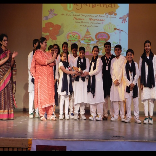 Honours at inter school vocal music competition