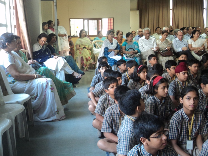 Pratah Stuti, Gathering of Grandparents on the occasion of Gandhi Jayanti, 1October, 2012
