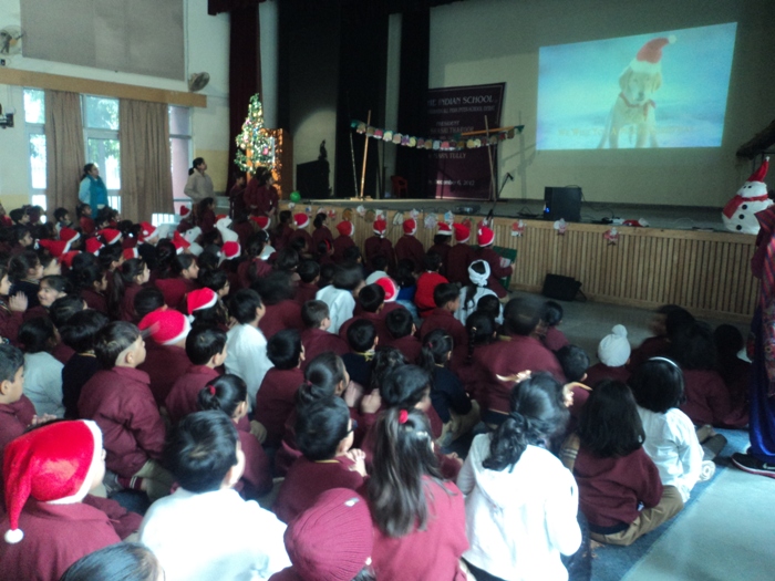  Special assembly, " Birth at Bethlehem " by class 2 E.