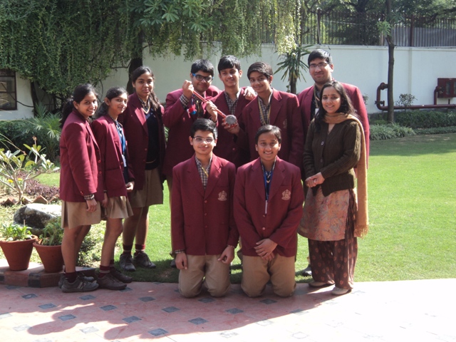 Felicitation Ceremony at Filmit India, class 11C, 6 February, 2013.