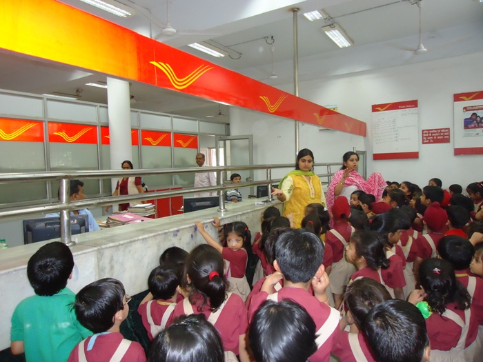 Visit to the Post office by Pre- primary