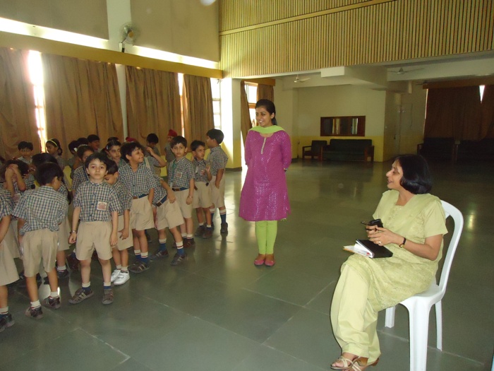 Hindi Choral Recitation, class 1, 17 May, 2013