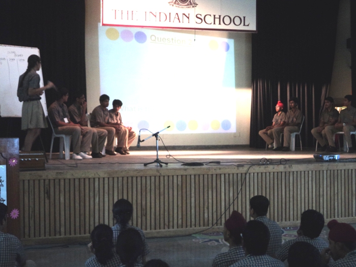 Colours of Chemistry, Special Assembly by class 11.