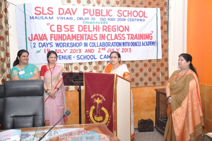CBSE Delhi Region Java Fundamentals In Class Training , workshop for teachers.