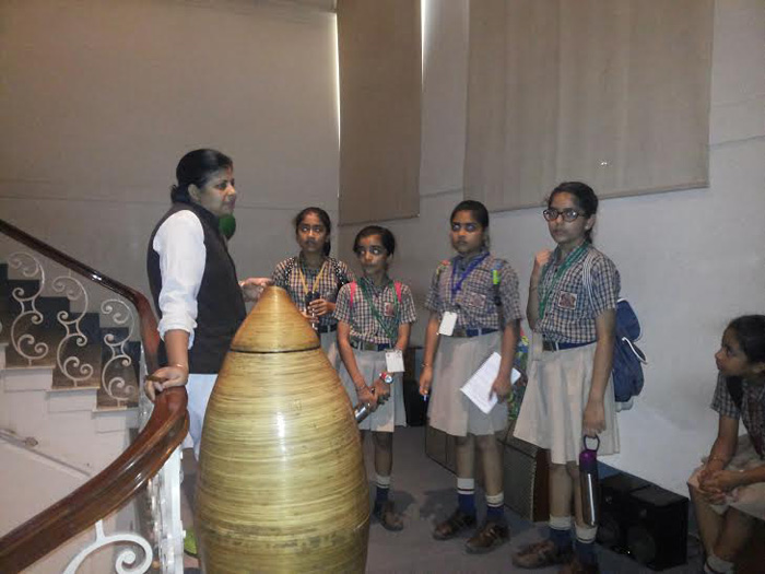Excursion to Gandhi Smriti for Independence Day, class 6