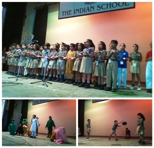 Special Assembly on Good Manners and Moral Values by classes 2 and 3