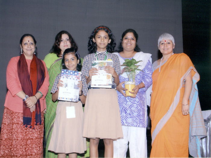 Mod Promethean- junior school takes the accolades at a literary event.