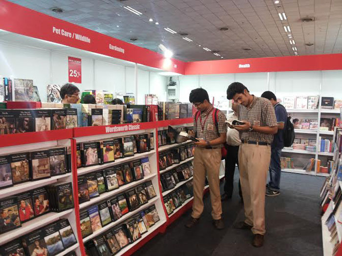 Visit to the Delhi Book Fair 2014, classes 8 and. 9.