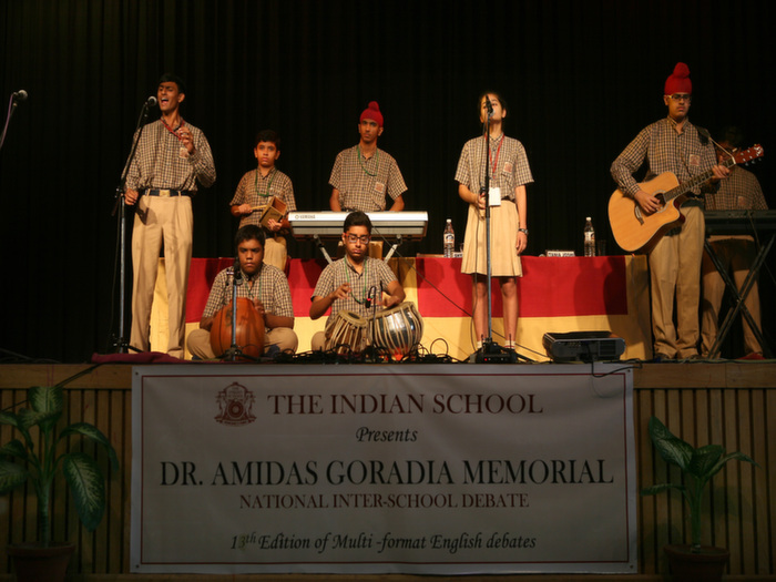 13th Dr. Amidas Goradia National Debate at The Indian School. 