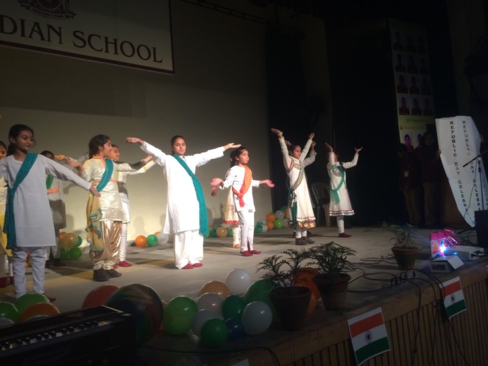 Special Assembly for Republic Day  by class V.