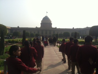 Excursion to the Mughal Gardens, class 3.