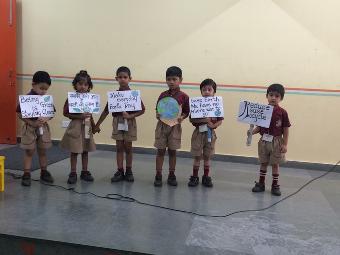 SPECIAL ASSEMBLY for Environment Week in Pre-primary