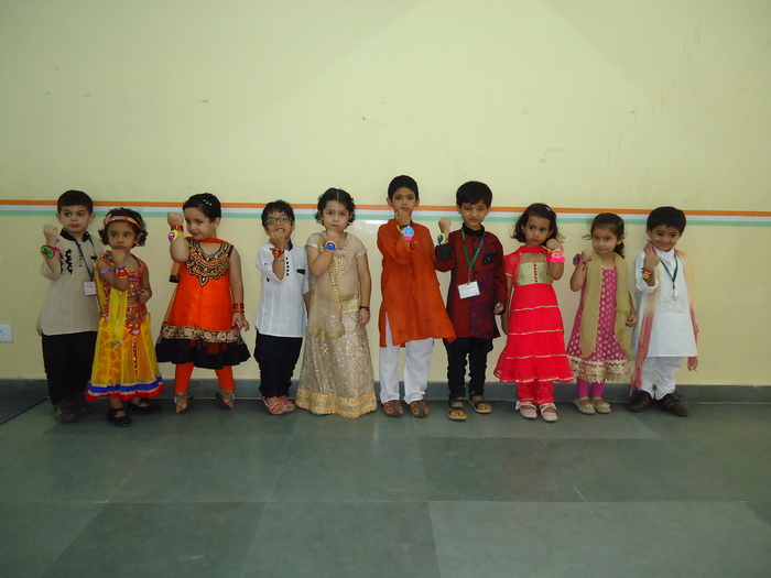 Rakshabandhan in The Pre-Primary Section.