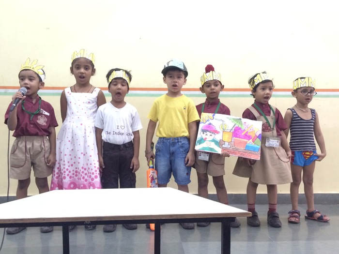 Special Assembly on Seasons by Pre-Primary Leo.