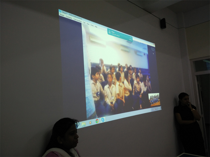 First Video Conference in Primary- beyond the walls of the classroom