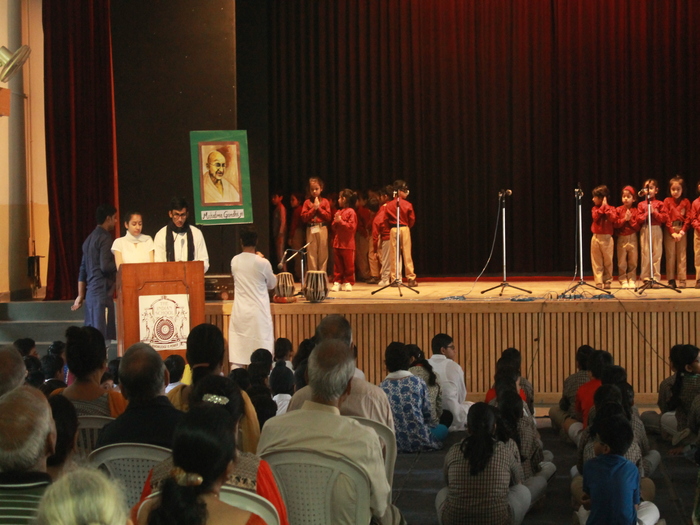 Pratah Stuti for Gandhi Jayanti, 1 October, 2015.