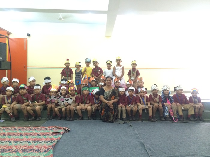 Special assembly on Seasons by Pre primary Leo