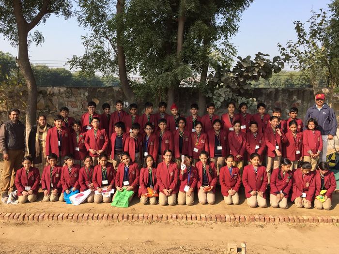 Excursion to the School Eco Park-class 5