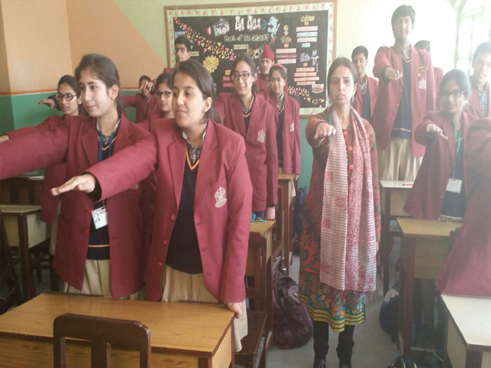 School observes National Voters Day