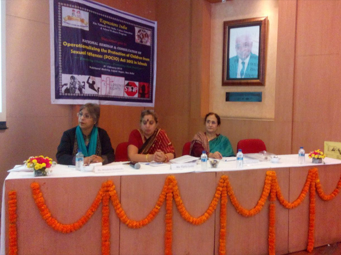 Seminar on making the POCSO Act operational within schools   