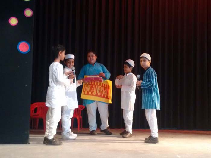 Special Assembly by class IV-C on Eid