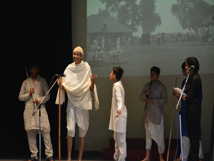 Pratah Stuti for Gandhi Jayanti, 3 October, 2016.