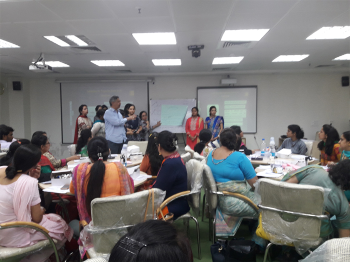 Capacity Building Programme on Classroom Management-workshop for teachers by CBSE.