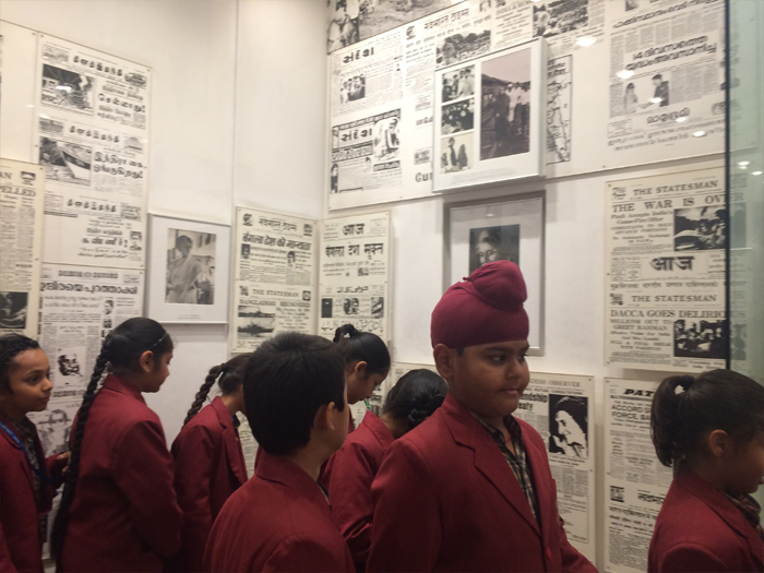 Excursion to the Indira Gandhi Museum- class 4