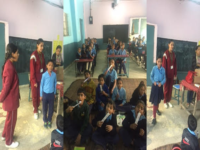 An interaction about Cleanliness at an MCD school by the The Citizenship Programme