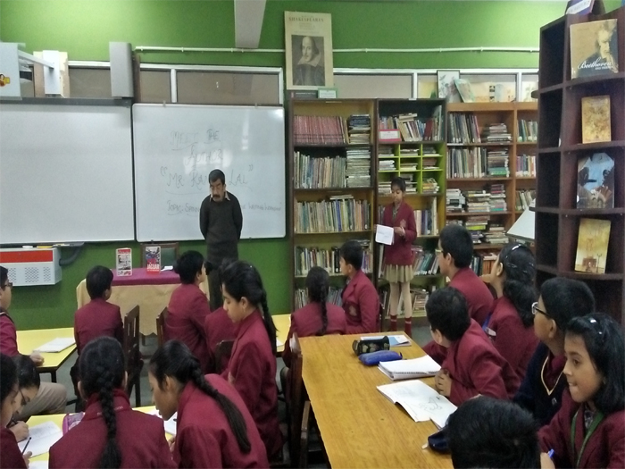 Creative writing with author, Ranjit Lal- classes 4-6