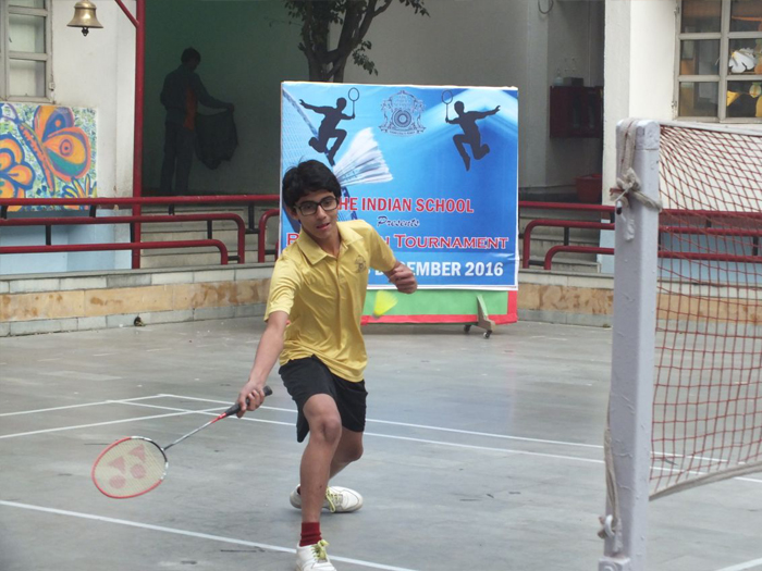 Our School hosts intra School badminton tournament