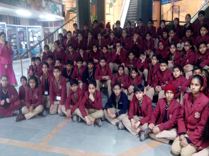 Visit to the National Science Centre, class 6.