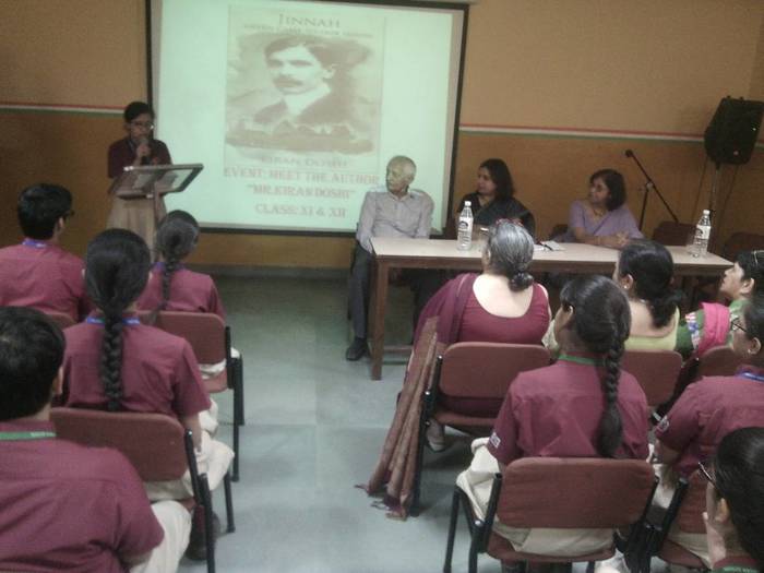 Interaction with author, Mr. Kiran Doshi