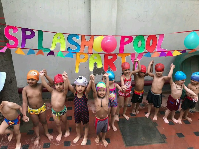Pool Party in Pre primary