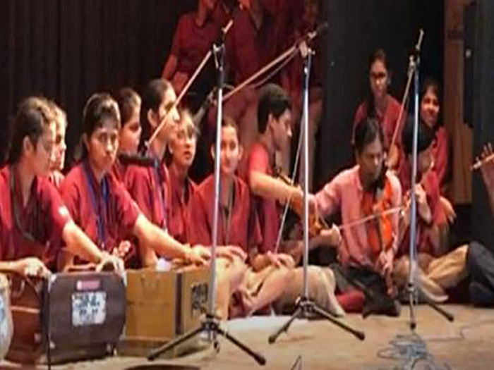 Inter-House group folk song ( Indian) competition-classes X to XII