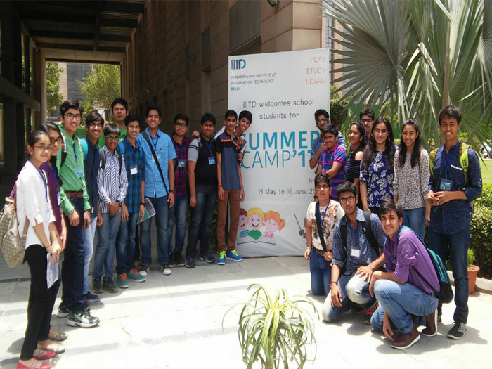 Summer internship at IIIT DELHI for class 11, (computer science students).