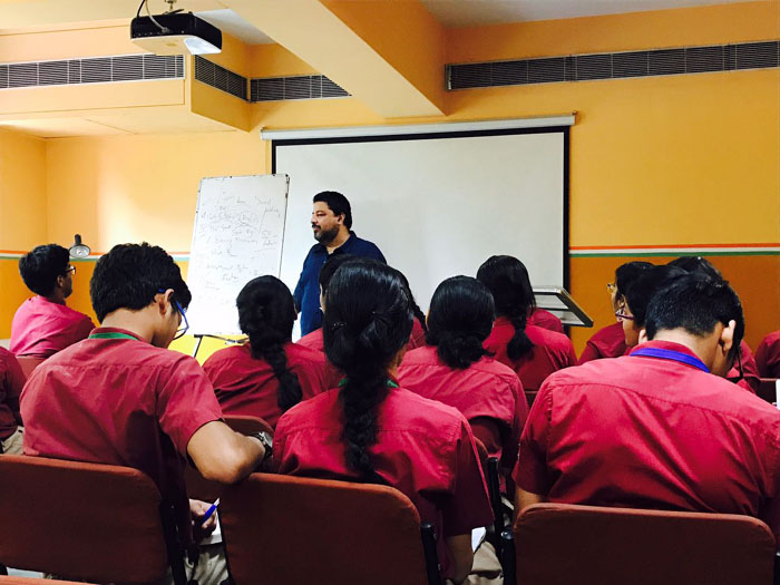 Quizzing workshop by Mr. Parnab Mukherjee