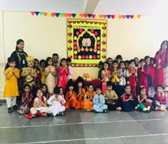Special assembly on Diwali by PP Orion