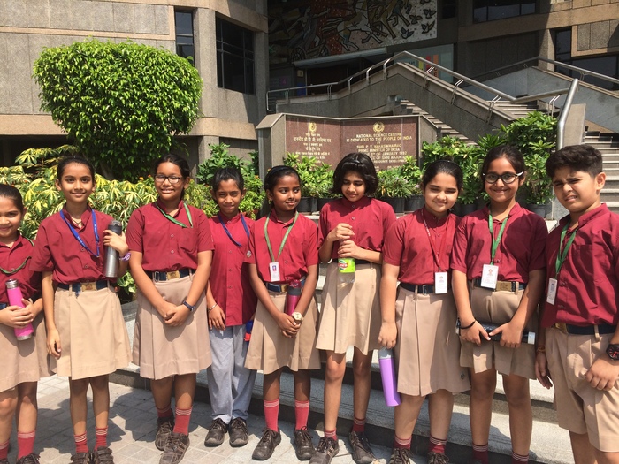 Visit to the National Science Centre- class 5