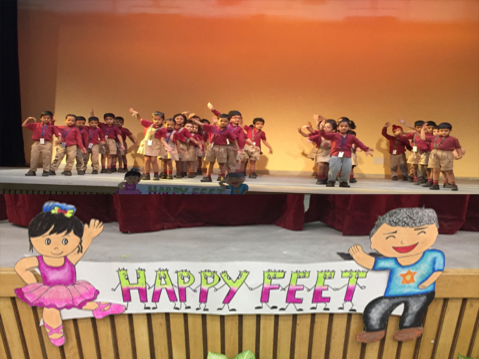 Happy Feet in Primary