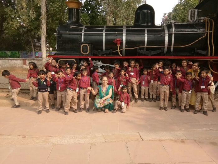 Visit to the Rail Museum for Pre primary