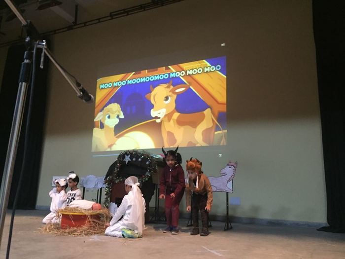 Special assembly on Christmas by Pre primary