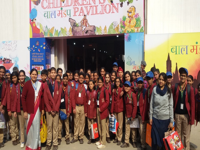 Visit to the National Book Fair 2018- class 7