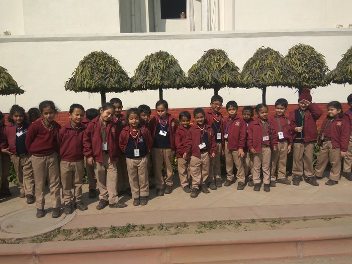 Excursion to the Mughal Gardens for class 1