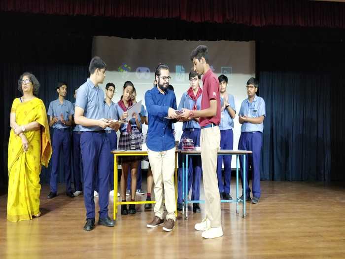 Honours at inter school tech event