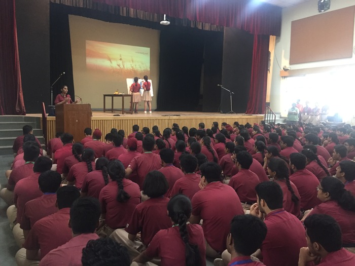 Senior School assembly on Resilience