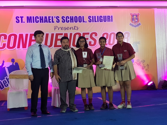 Honours at St. Michael's Confluences 2018- inter school event