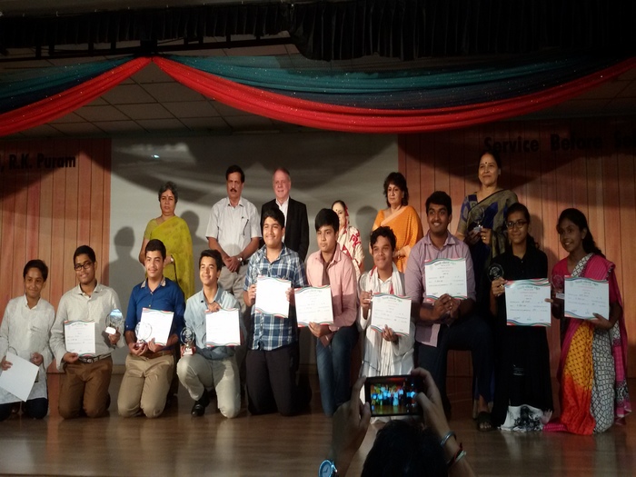 Honours at inter school Language Fest