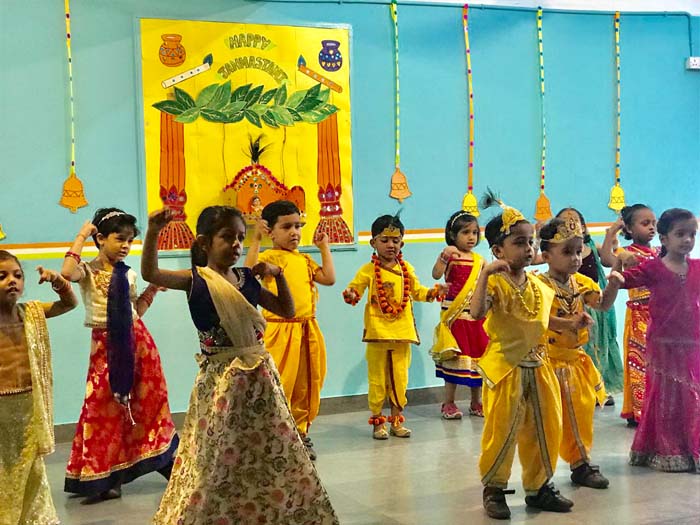 Janmashatami festivities in Pre- Primary