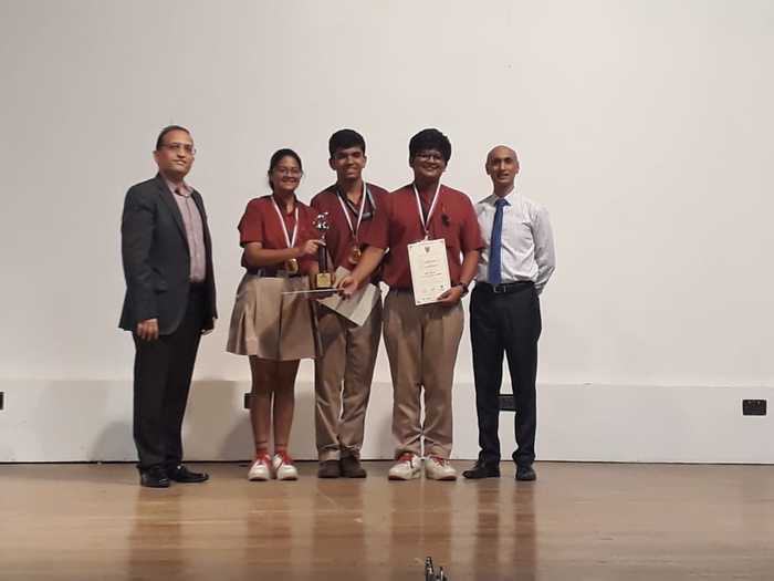 Top honours in inter school competitions at Singapore International School, Mumbai and  BK Birla Public School, Kalyan